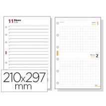 RECAMBIO AGENDA FINOCAM 4000 ANUALIDAD DIA PAGINA 210X297 MM TEXTO EN CATALAN