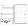 RECAMBIO AGENDA FINOCAM 4000 ANUALIDAD DIA PAGINA 210X297 MM TEXTO EN CATALAN