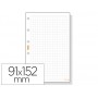 RECAMBIO AGENDA FINOCAM 400 CUADRICULA 91X152MM