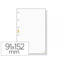 RECAMBIO AGENDA FINOCAM 400 CUADRICULA 91X152MM
