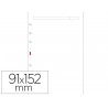 RECAMBIO AGENDA FINOCAM 400 LISO BLANCO 91X152 MM
