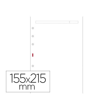 RECAMBIO AGENDA FINOCAM 1000 LISO BLANCO 155X215 MM