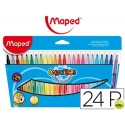 ROTULADOR MAPED COLOR PEPS 845022 CAJA DE 24 UNID