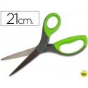 TIJERA Q-CONNECT MANGO CAUCHO 8" 21 CM BLISTER