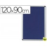 TABLERO DE ANUNCIOS Q-CONNECT MURAL GRANDE FIELTRO AZUL 120X90 CM