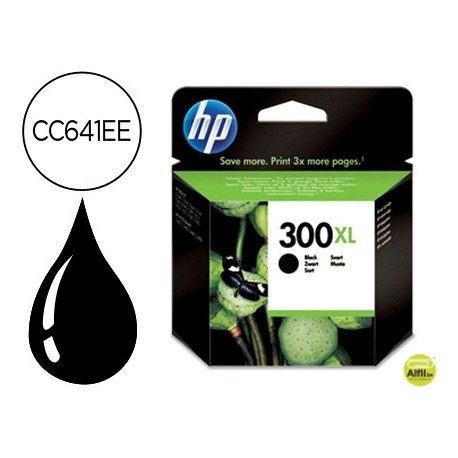 INK-JET HP N.300XL NEGRO DJ F4224 AIO DJ D2560 600 PAG