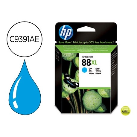INK-JET HP 88XL CIAN 1.700PAG OFFICEJET PRO K8600XX K5400XX K550XX L7480 L7590 L7680 L7780 L7580
