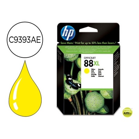 INK-JET HP 88XL AMARILLO 1.700PAG OFFICEJET PRO K8600XX K5400XX K550XX L7480 L7590 L7680 L7780 L7580