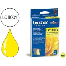 INK-JET BROTHER LC-1100Y AMARILLO 325 PAG