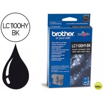 INK-JET BROTHER LC-1100BK NEGRO ALTA CAPACIDAD 900 PAG