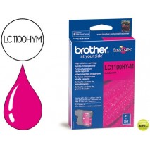 INK-JET BROTHER LC-1100M MAGENTA ALTA CAPACIDAD 750 PAG