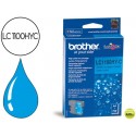 INK-JET BROTHER LC-1100C CYAN ALTA CAPACIDAD 750 PAG