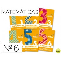 CUADERNO RUBIO MATEMATICAS EVOLUCION NÌ 6