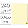 CARTULINA LIDERPAPEL 50X65 CM 240G/M2 CREMA