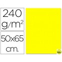 CARTULINA LIDERPAPEL 50X65 CM 240G/M2 AMARILLO LIMON