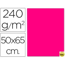 CARTULINA LIDERPAPEL 50X65 CM 240G/M2 FUCSIA