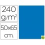 CARTULINA LIDERPAPEL 50X65 CM 240G/M2 AZUL