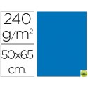 CARTULINA LIDERPAPEL 50X65 CM 240G/M2 AZUL