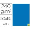 CARTULINA LIDERPAPEL 50X65 CM 240G/M2 AZUL