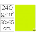 CARTULINA LIDERPAPEL 50X65 CM 240G/M2 VERDE PISTACHO