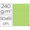 CARTULINA LIDERPAPEL 50X65 CM 240G/M2 VERDE HIERBA