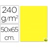 CARTULINA LIDERPAPEL 50X65 CM 240G/M2 AMARILLO