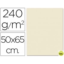 CARTULINA LIDERPAPEL 50X65 CM 240G/M2 SEPIA