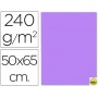 CARTULINA LIDERPAPEL 50X65CM LILA 240 GR UNIDAD