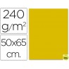 CARTULINA LIDERPAPEL 50X65 CM ORO 240 GR UNIDAD