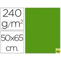 CARTULINA LIDERPAPEL 50X65 CM 240G/M2 VERDE NAVIDAD