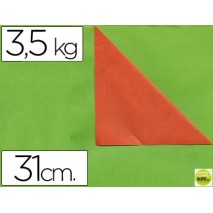 PAPEL FANTASIA VERJURADO VDC-001 DOBLE CARA -BOBINA DE 31 CM-3,5KG.