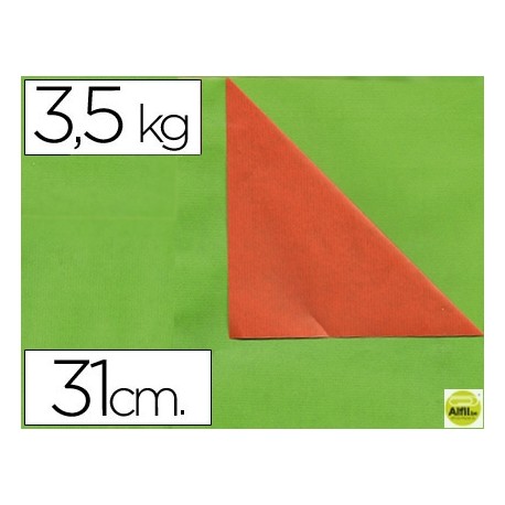 PAPEL FANTASIA VERJURADO VDC-001 DOBLE CARA -BOBINA DE 31 CM-3,5KG.