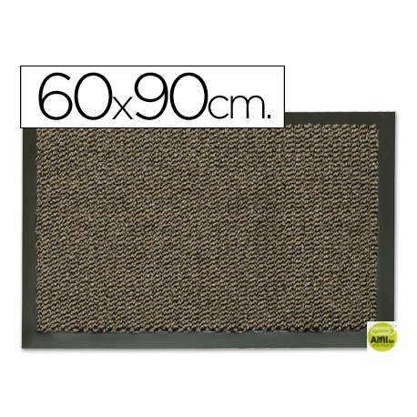 ALFOMBRA FAST-PAPERFLOW ANTIPOLVO GRIS BASIC 60X90 CM