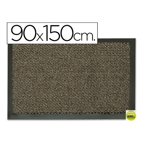 ALFOMBRA FAST-PAPERFLOW ANTIPOLVO GRIS BASIC 90X150 CM
