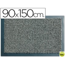 ALFOMBRA FAST-PAPERFLOW ANTIPOLVO LAVABLE GRIS 90X150 CM