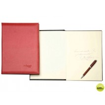 PORTAFIRMAS PARDO SIMIL PIEL MARRON SERIE AUTOGRAPH - 18 DEPARTAMENTOS