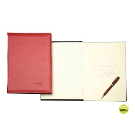 PORTAFIRMAS PARDO SIMIL PIEL MARRON SERIE AUTOGRAPH - 18 DEPARTAMENTOS
