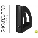 REVISTERO LIDERPAPEL PLASTICO NEGRO OPACO