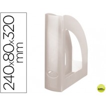 REVISTERO LIDERPAPEL PLASTICO TRANSPARENTE
