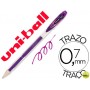 BOLIGRAFO UNI-BALL ROLLER UM-120 SIGNO 0,7 MM TINTA GEL COLOR VIOLETA
