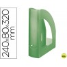 REVISTERO LIDERPAPEL PLASTICO VERDE KIWI TRANSLUCIDO