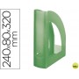 REVISTERO LIDERPAPEL PLASTICO VERDE KIWI TRANSLUCIDO