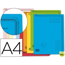 CARPETA DOSSIER UÑERO FAST-PAPERFLOW DIN A4 130 MICRAS COLORES SURTIDOS