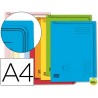 CARPETA DOSSIER UÑERO FAST-PAPERFLOW DIN A4 130 MICRAS COLORES SURTIDOS
