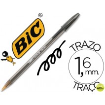 BOLIGRAFO BIC CRISTAL X-LARGE TINTA NEGRO 1,6 MM