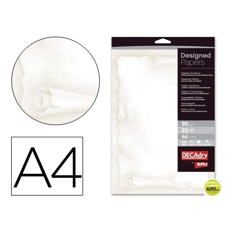PAPEL TEMATICO APLI LINE PERGAMINO