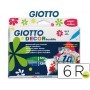 ROTULADOR GIOTTO DECOR TEXTILEPARA CAMISETAS 6 COLORES