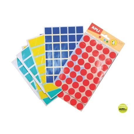 GOMETS FIGURAS GEOMETRICAS 994BOLSA CON 12 HOJAS