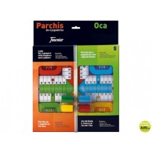PARCHIS CON OCA TABLERO PEQUEÑO 42,5X33X4,45X33X4,4