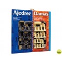 AJEDREZ CON DAMAS TABLERO GRANDE 41X40X4,6